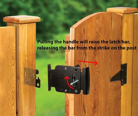 Easy Open Gate Latch Instructions