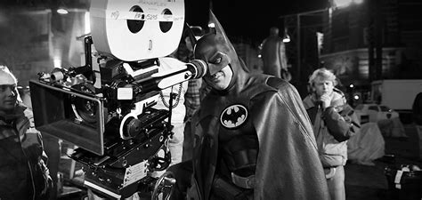 Michael Keaton behind the camera (Batman, 1989) : r/Moviesinthemaking