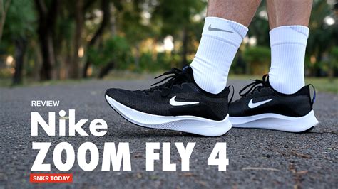 รีวิว Nike Zoom Fly 4 รองเท้าวิ่งไฮบริด ผ้าตาข่าย+Flyknit ใส่สบายขึ้น - SNKR TODAY