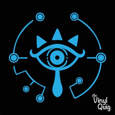 Sheikah Slate Eye Symbol Vinyl Sticker Inspired by Breath of