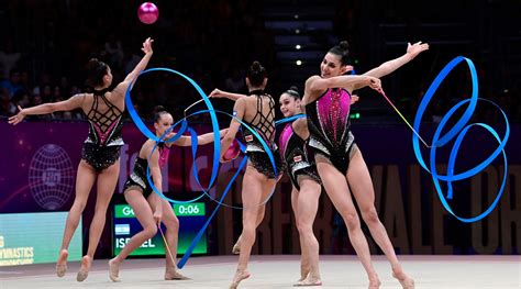 Israel wins first-ever gold medals at rhythmic gymnastics world ...