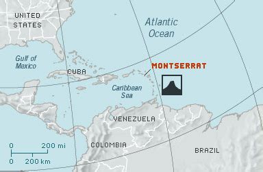 Montserrat: A Case Study of a Volcanic Eruption - Year 13 Tectonic Processes