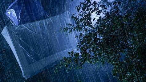 Sleep Immediately in Under 3 Minutes with Heavy Rain & Thunder Storm ...