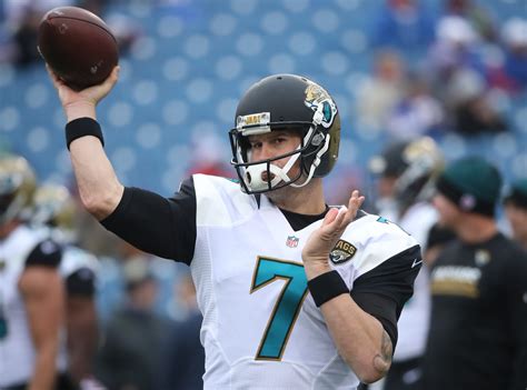 The Jacksonville Jaguars must have a starting quarterback.