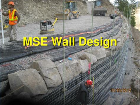 PPT - MSE Wall Design PowerPoint Presentation, free download - ID:2441058