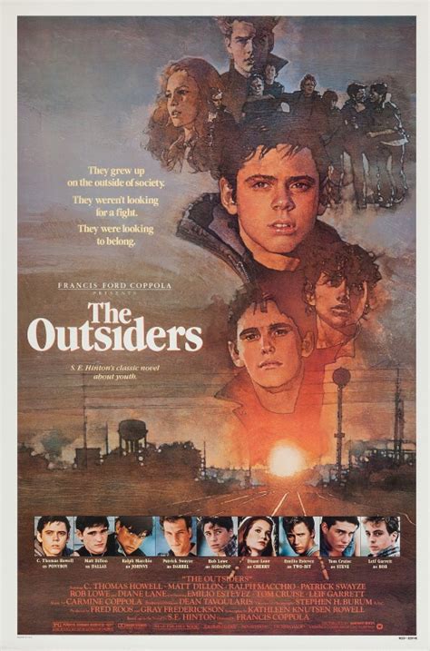 The Outsiders Movie Poster (#2 of 5) - IMP Awards