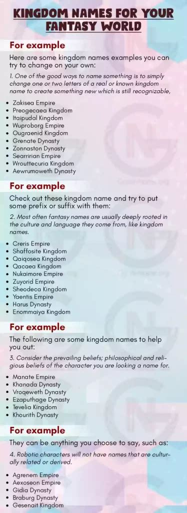 Kingdom Names for Your Fantasy World - Good Name