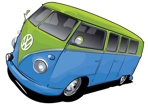 Vw Bus By Stxd S | Free Images at Clker.com - vector clip art online, royalty free & public domain