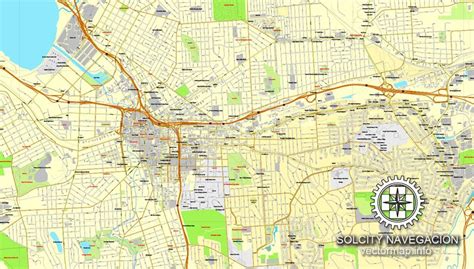 Syracuse Map New York US printable detailed street map full editable Adobe Illustrator