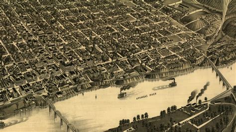 Little Rock Arkansas History and Cartograph (1887) - YouTube