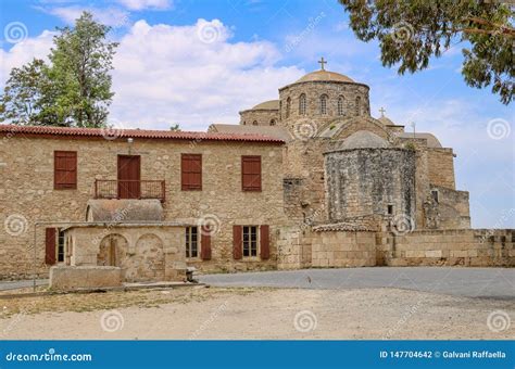 Saint Barnabas Church and Monastery in Cyprus Editorial Photography - Image of church ...