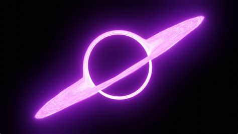 ArtStation - Purple Black Hole