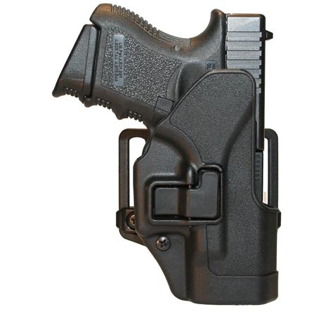 BlackHawk® CQC™ Carbon Fiber Holster, Matte Finish, Glock 26 / 27 / 33 - 128141, Holsters at ...