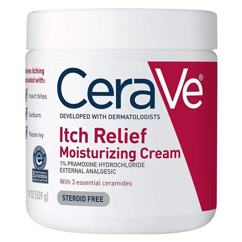 Buy CeraVeAnti-Itch Cream with Pramoxine for Itchy Skin from Bug Bites ...