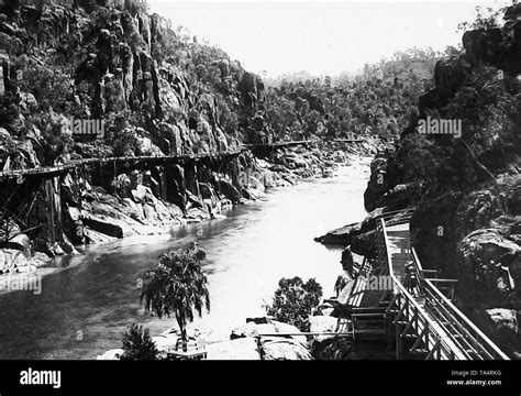 Cataract Gorge, Launceston, Tasmania Stock Photo - Alamy