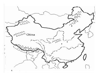 Ancient China Map Worksheet – Map Vector