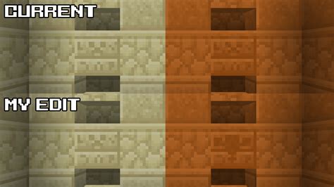 I edited the new chiseled red sandstone texture to re-add the wither! (download in comments) : r ...