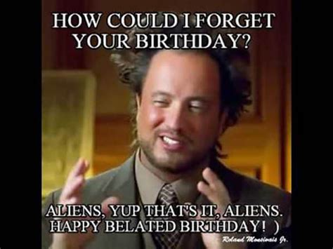 Belated Birthday Memes For Women 4 birthday memes with cute animals