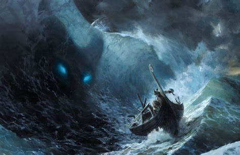 Sea Monsters | Ocean monsters, Boat artwork, Sea monsters