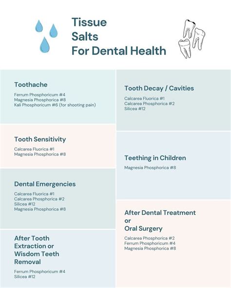 Healthy teeth and gums with schuessler tissue salts – Artofit