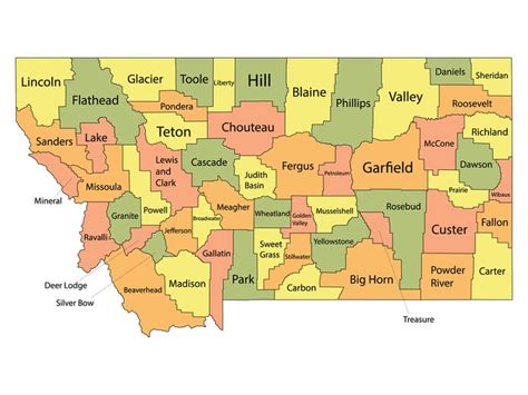 Montana Counties By Population [2020 Census]