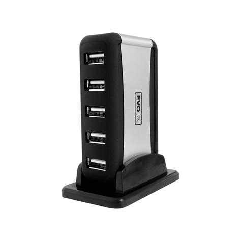 7 Port High Speed USB 2.0 Hub for Desktop and Laptop INCLUDES Mains ...