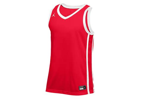 NIKE AIR JORDAN STOCK BASKETBALL JERSEY TEAM SCARLET pour €57,50 ...