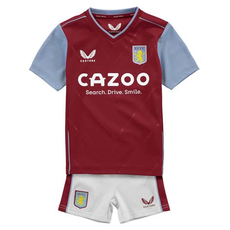 Aston Villa Home Kids Soccer Kit Archives - SoccerLord