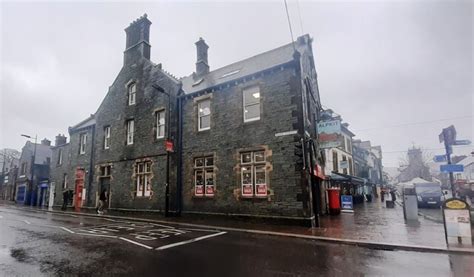 Keswick Post Office at junction of Bank... © Roger Templeman cc-by-sa/2.0 :: Geograph Britain ...