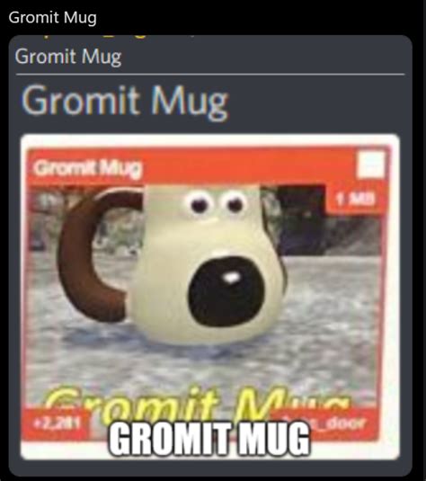 Gromit Mug : r/secks