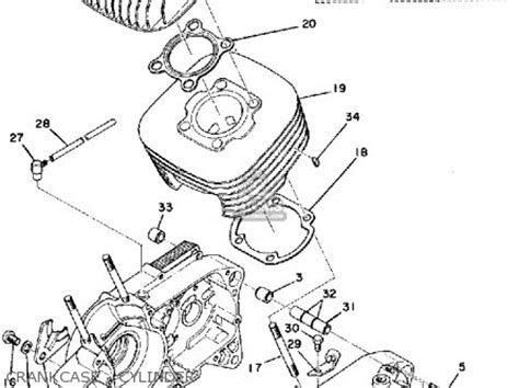 Yamaha DT175 1974 USA parts lists and schematics