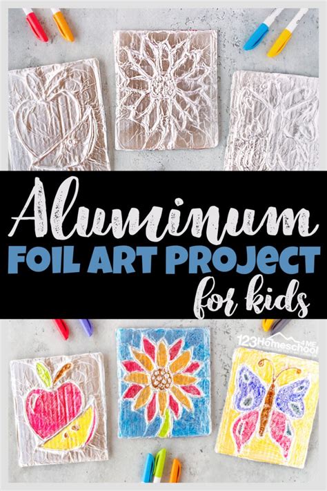 Amazing Tin Foil Art Project for Kids of all Ages