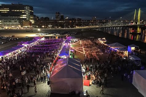 Feast Portland's Night Market photographed with an iPhone 7 plus ...