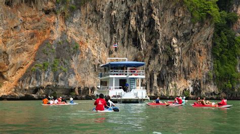 Phang Nga Bay Tour(2 Canoeing) By Big Boat From Phuket