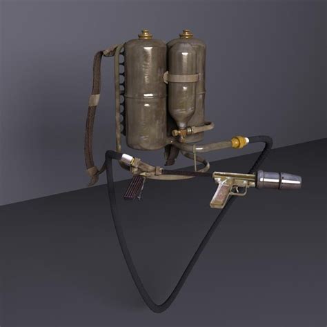 Flamethrower 3D Models for Download | TurboSquid