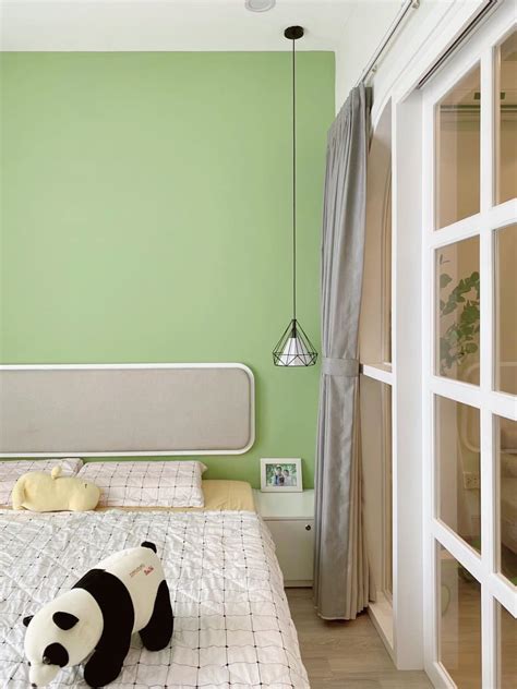 A Lovely Avocado Green Apartment Looks Like A Gateau