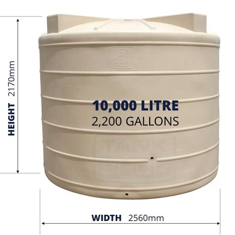 10000 Litre Water Tank "Toilet & Laundry" Package (2200 gal) - Tank Shop