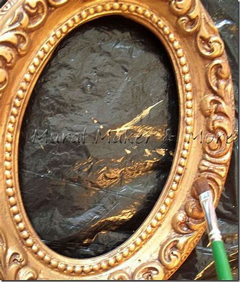 How to paint an Antique Gold Faux Finish - Just Paint It Blog