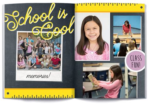 50 Creative Yearbook Layouts for K - 12 | Shutterfly