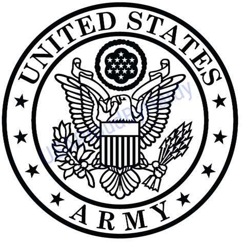 United States Army Seal Logo SVG Digital File Digital File Digital ...