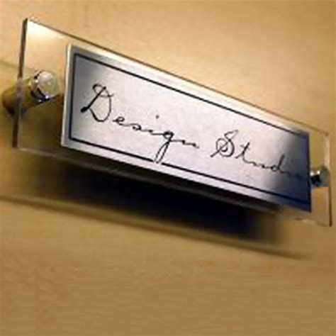 Tag Label Manufacturers | Metal Label For Office Door | Shunding