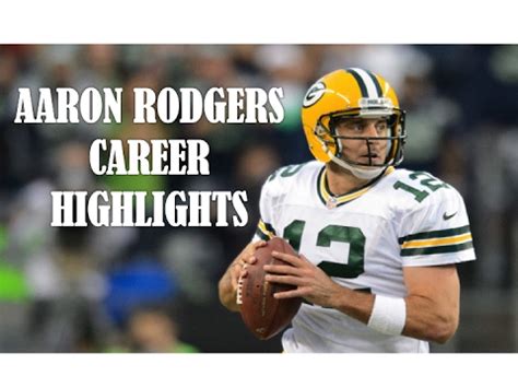 Aaron Rodgers Career Highlights - YouTube