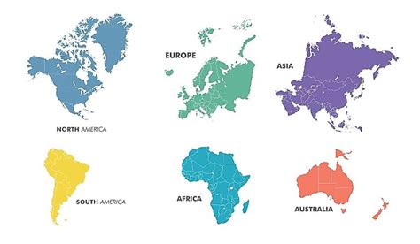 How Many Continents Are There? - WorldAtlas