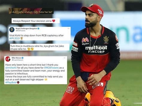 Kohli RCB captaincy | 'This is so heartbreaking': RCB fans react as ...