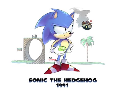 classic sonic fan art : r/SonicTheHedgehog