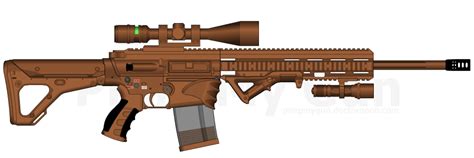 Tyler Vincent's Custom HK417 Sniper Rifle by DarrolLayman2015 on DeviantArt