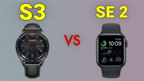 Xiaomi Watch S3 vs Apple Watch SE 2 | Full Specs Compare Smartwatches ...