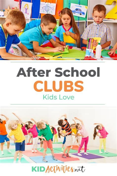 101 after school club ideas for kids of all ages – Artofit