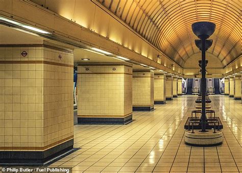 Stunning interiors of modernist Tube stations revealed in photos ...