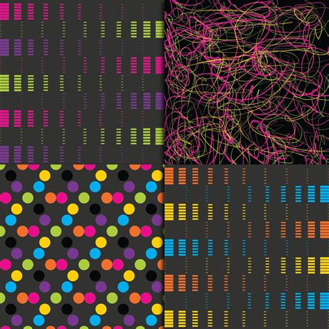 Neon Paper Pack Neon Digital Paper Colorful Backgrounds - Etsy